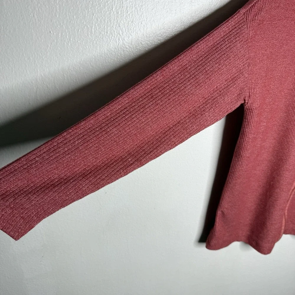 Soft Surroundings Lhami Full‎ Zip Ribbed Cardigan Womens Large Sweater Mock Neck